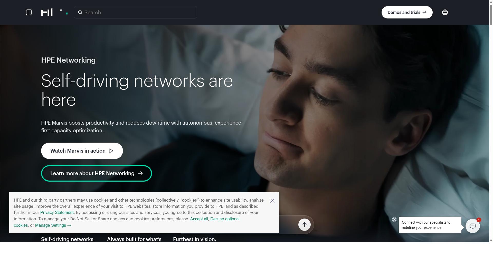 HPE website